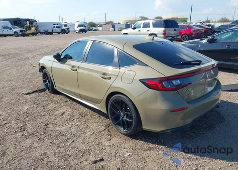 2025 Honda Civic Hybrid Sport from USA, damaged, VIN 19XFL4H85SE006731